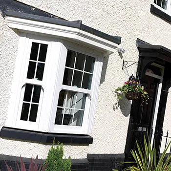 Sash UPVC windows